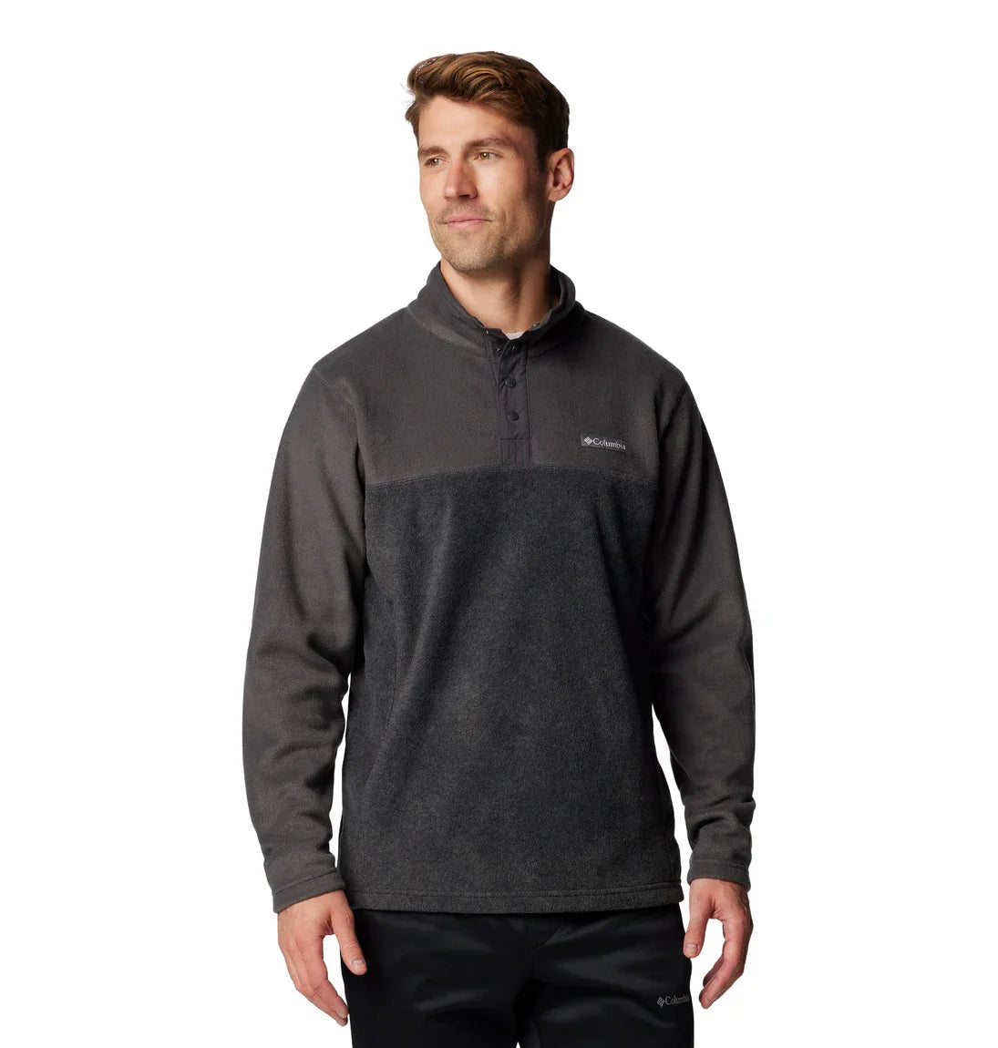 Columbia Steens Mountain™ Half Snap II Fleece Pullover for Men - Warm & Comfortable Fleece Jacket for Outdoor Hiking, Camping & Winter Activities