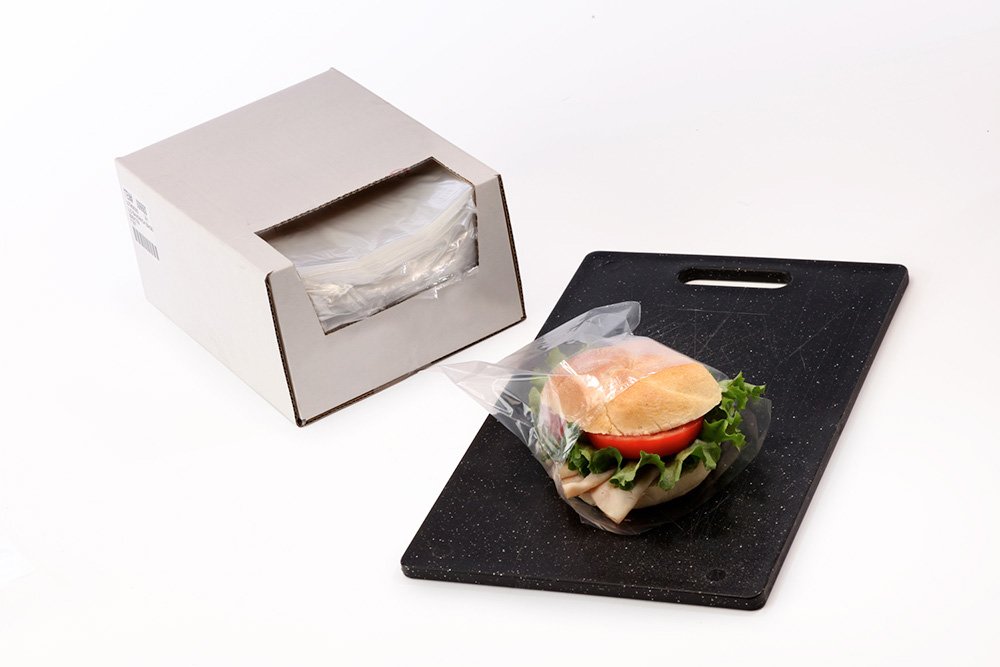 2000 Count Clear Plastic Sandwich Bags 7x7 Inches with Flip Top Seal - Heavy Duty 0.75 Mil for School Lunches, Meal Prep & Food Storage