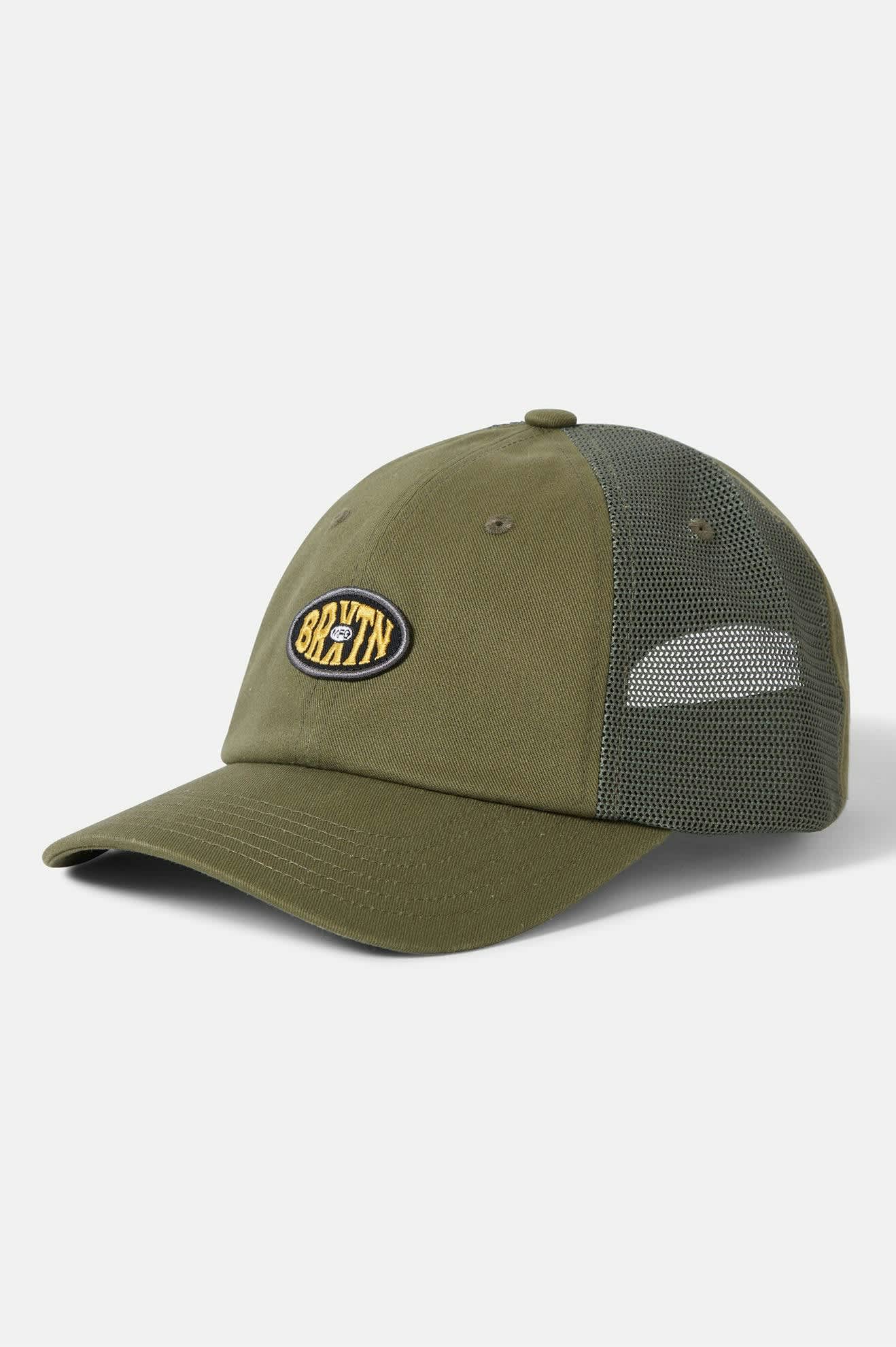 Largo Netplus Adjustable Hat for Men & Women - Breathable Mesh Baseball Cap in Olive Green - Perfect for Outdoor Sports, Hiking, and Casual Wear