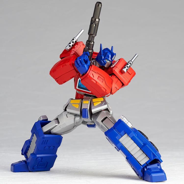 Amazing Yamaguchi Revoltech No. 014 Action Figure - Transformers Optimus Prime (Convoy) Collectible Toy for Display & Play | Perfect for Anime Fans & Model Collectors