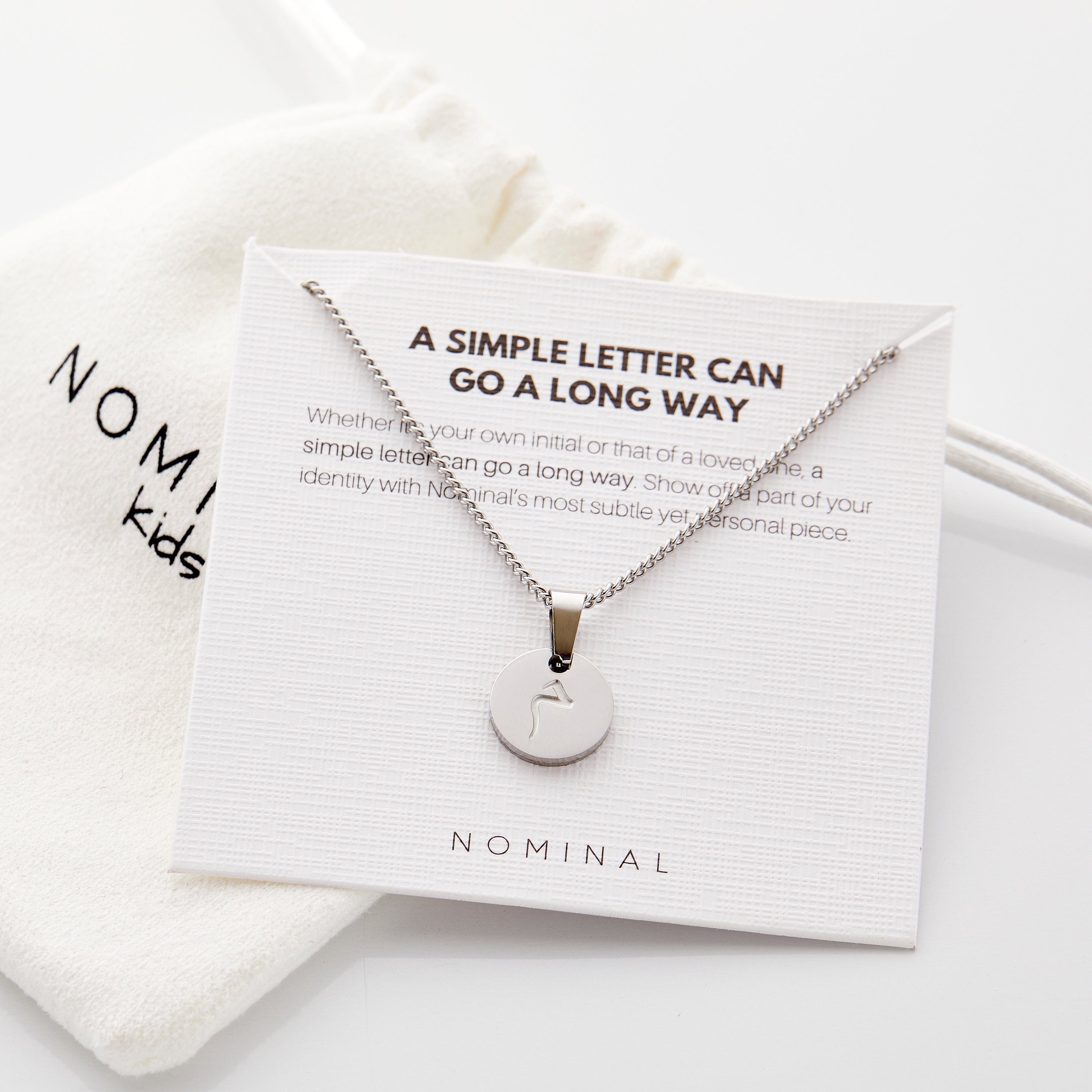 Arabic Letter Necklace for Boys - Personalized Name Jewelry Gift for Kids & Teens - Perfect for Birthdays, School Events & Special Occasions