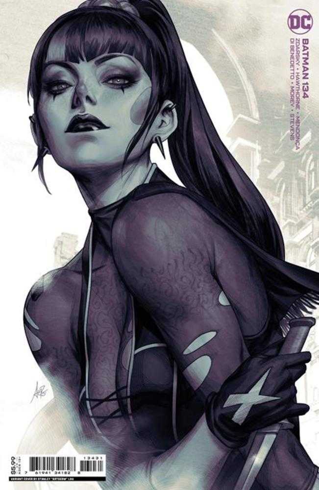 Batman #134 Cover C Stanley Artgerm Lau Variant Comic Book - Premium Card Stock Edition for Collectors & Fans - Perfect for Display, Gifts & Comic Book Collections