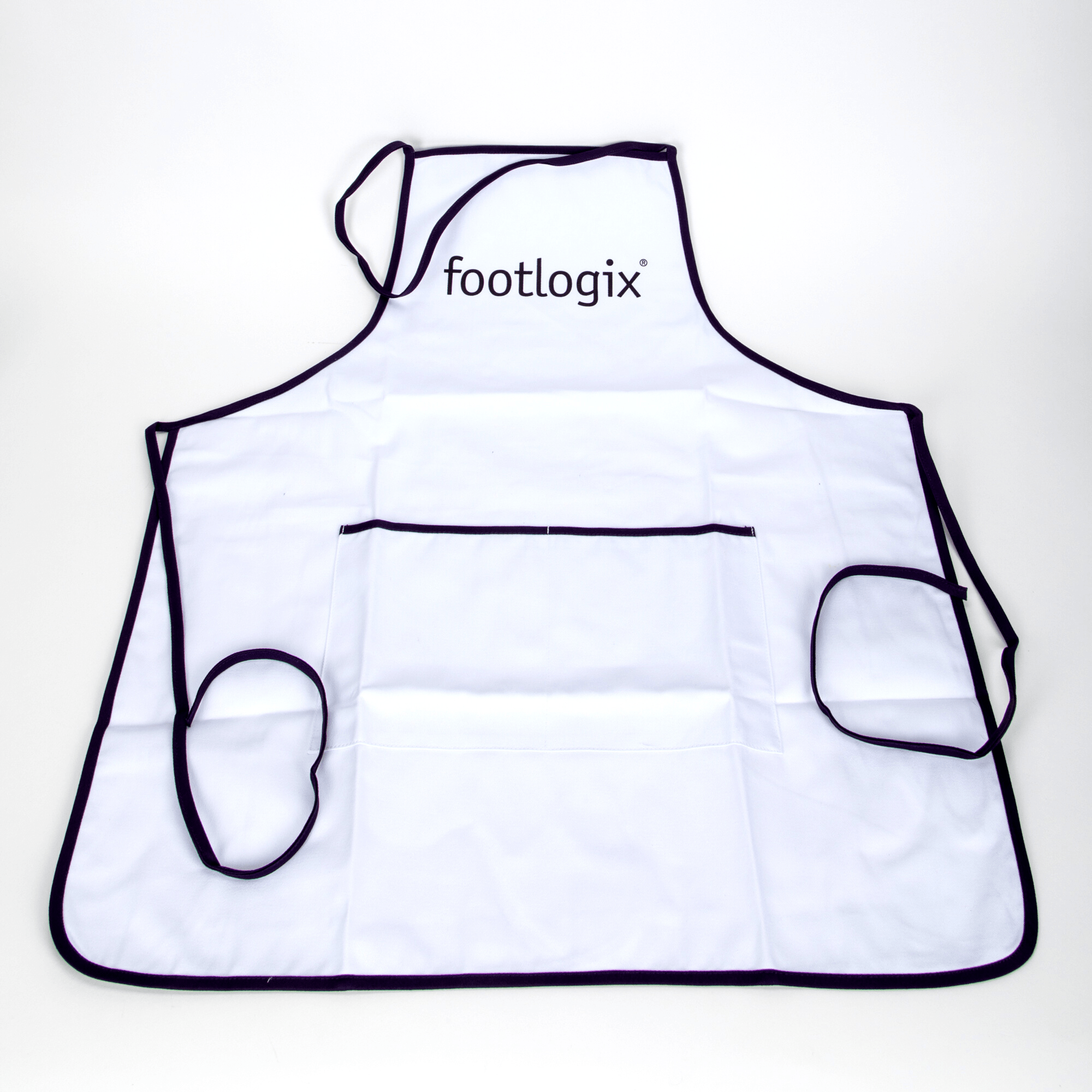 Footlogix Professional Apron for Nurses, Chefs & Salon Workers - Comfortable Waterproof Work Apron with Pockets for Kitchen, Spa & Medical Use