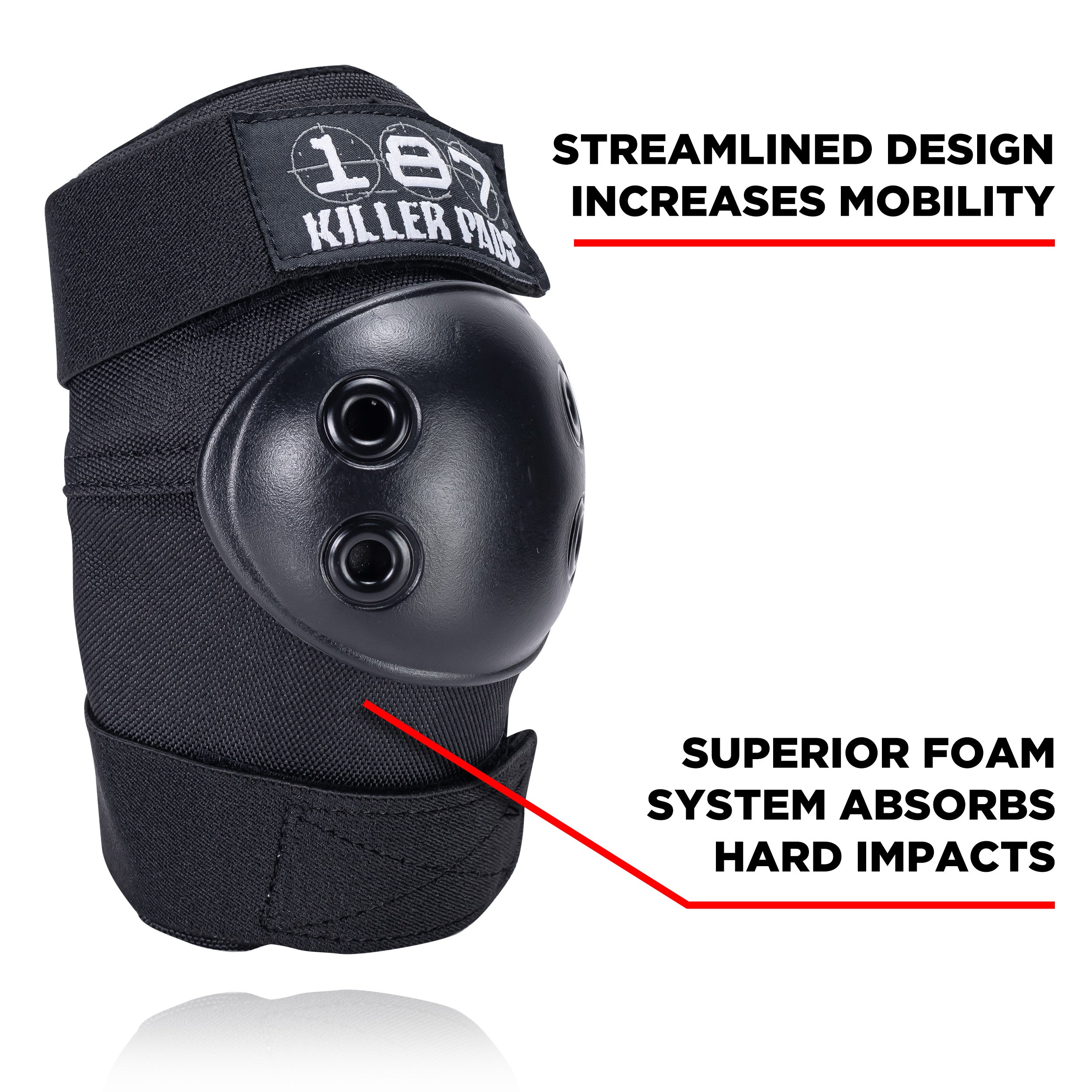 Best Knee & Elbow Pads Set - Protective Gear for Skating, Cycling & Workouts - Black - Perfect for Skateboarders, Bikers & Fitness Enthusiasts