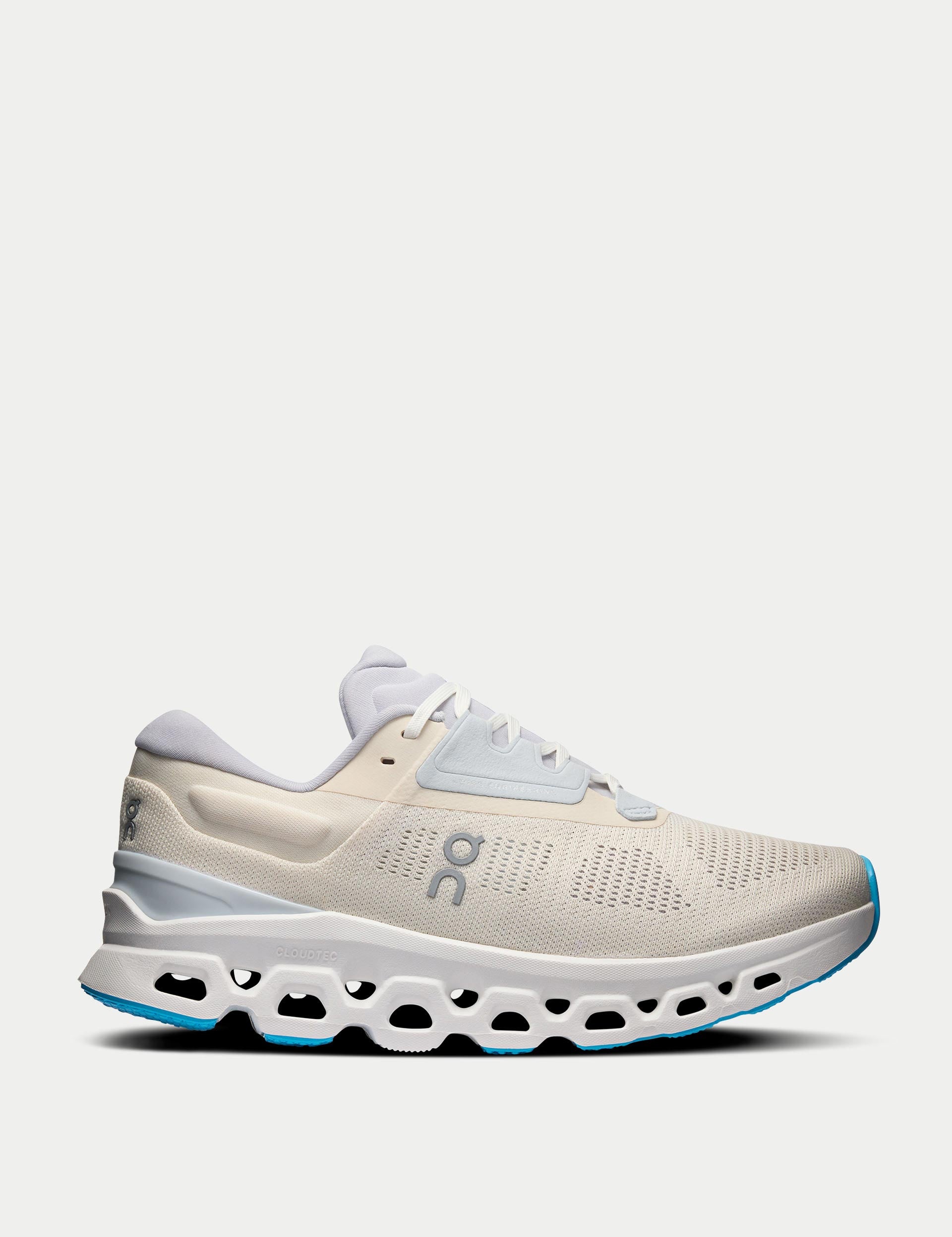 ASICS Cloudstratus 3 Running Shoes - Cream/Arctic - Premium Cushioned Sneakers for Men & Women | Ideal for Long-Distance Running, Jogging & Gym Workouts