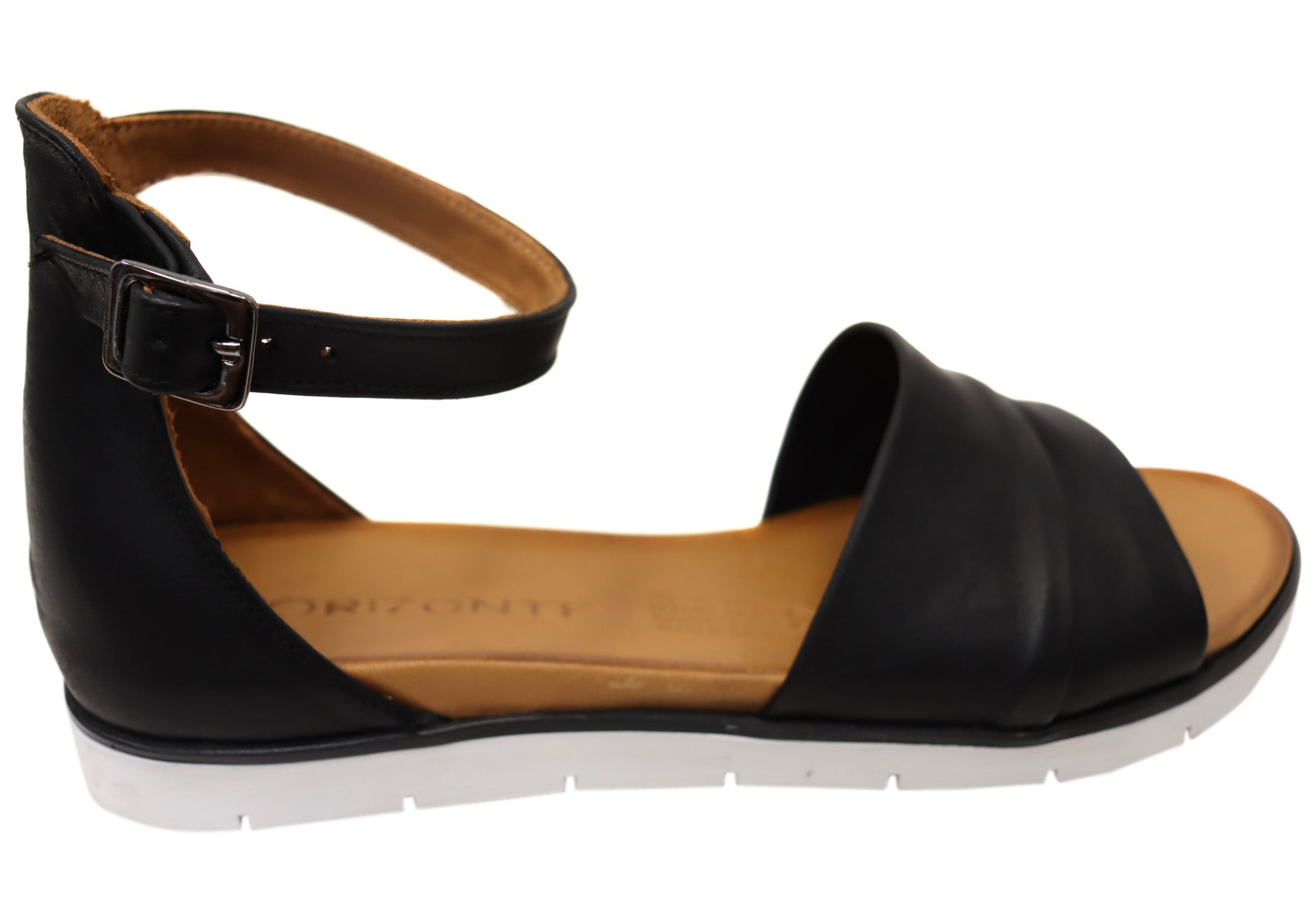 Orizonte Kasper Women's Comfortable European Leather Sandals - Stylish Summer Walking Shoes for Beach, Vacation & Casual Outings