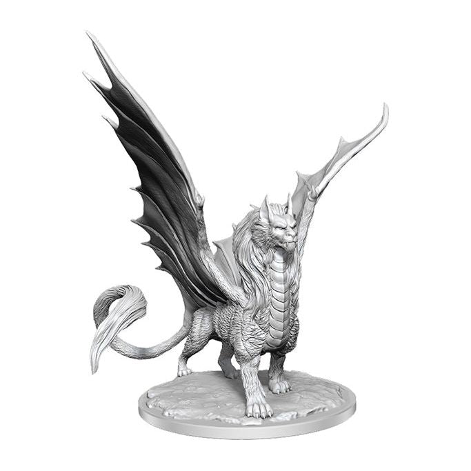 D&D Miniatures - Nolzur's Marvelous Miniatures Dragonne Figurine for Dungeons & Dragons RPG, Tabletop Gaming & Collectors