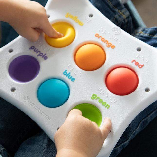 Fat Brain Toys Dimpl Duo - Sensory Fidget Toy for Kids & Adults - Stress Relief & Fine Motor Skills Development - Perfect for Home, Office & Travel Use