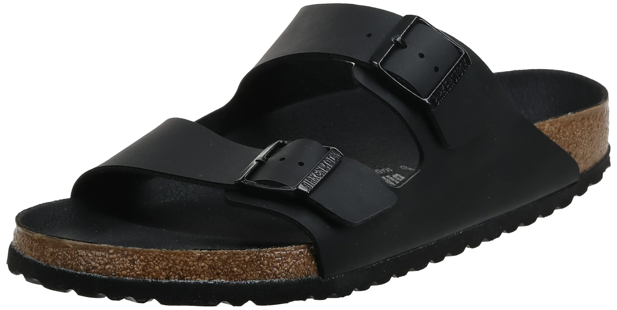BIRKENSTOCK Men's Arizona Soft Footbed Sandals - Comfortable Slide Sandals for Men, Black, Size 10 | Perfect for Casual Wear, Beach, Pool & Relaxing at Home