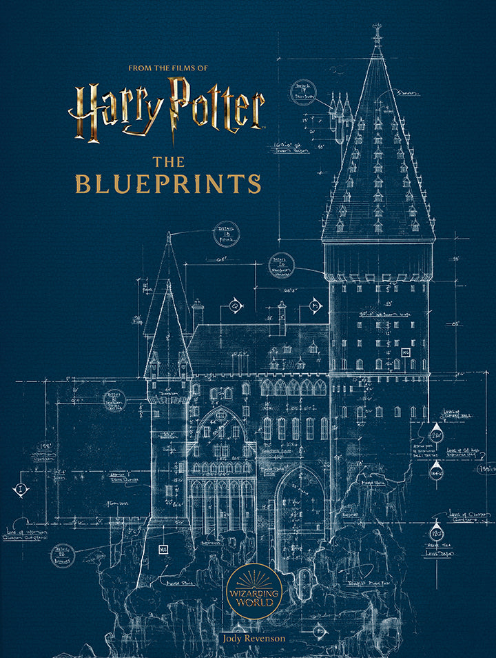 Harry Potter: The Blueprints - Official Movie Set Design Book for Collectors & Fans - Perfect for Home Decor, Gifts, and Potterhead Collections