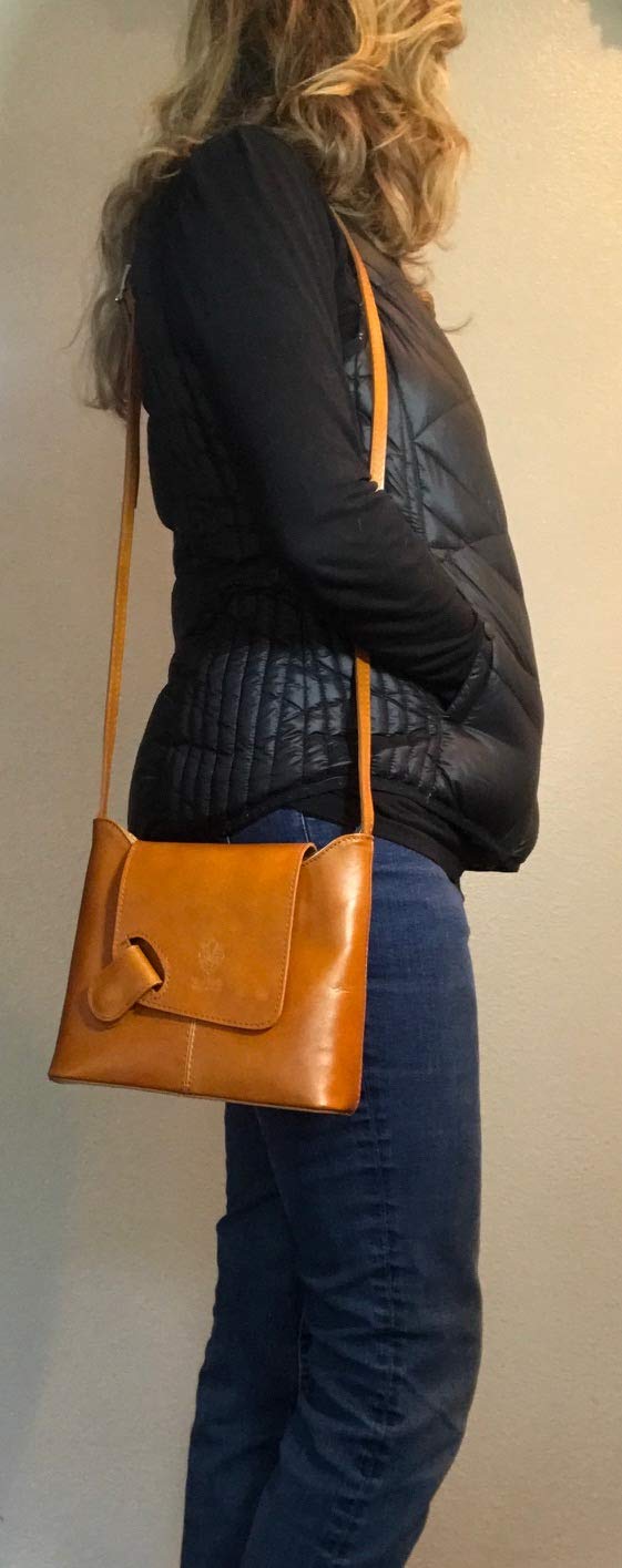 Isabella Genuine Leather Crossbody Bag for Women - Stylish & Durable Everyday Shoulder Purse for Work, Travel & Shopping
