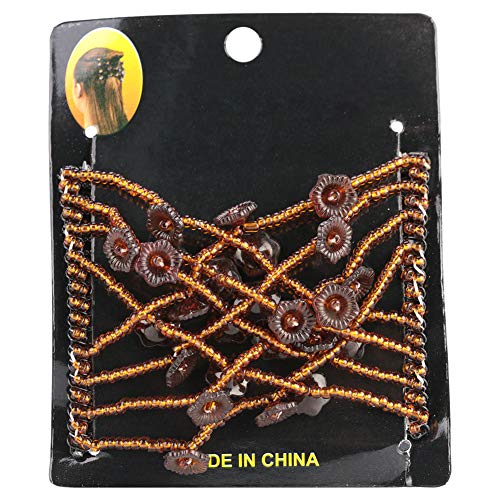 Elastic Hair Combs for Women - Magic Hair Clip with Beads, Double Styling Accessories for Girls & Ladies, Easy Holder Comb for Thick Hair - Perfect for Parties, Weddings & Everyday Styling