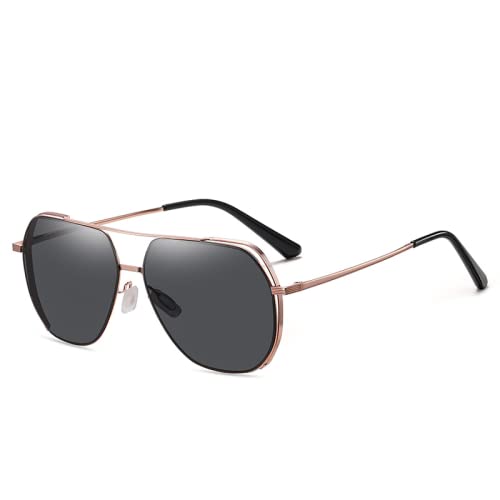 Gold Frame Grey Lenses