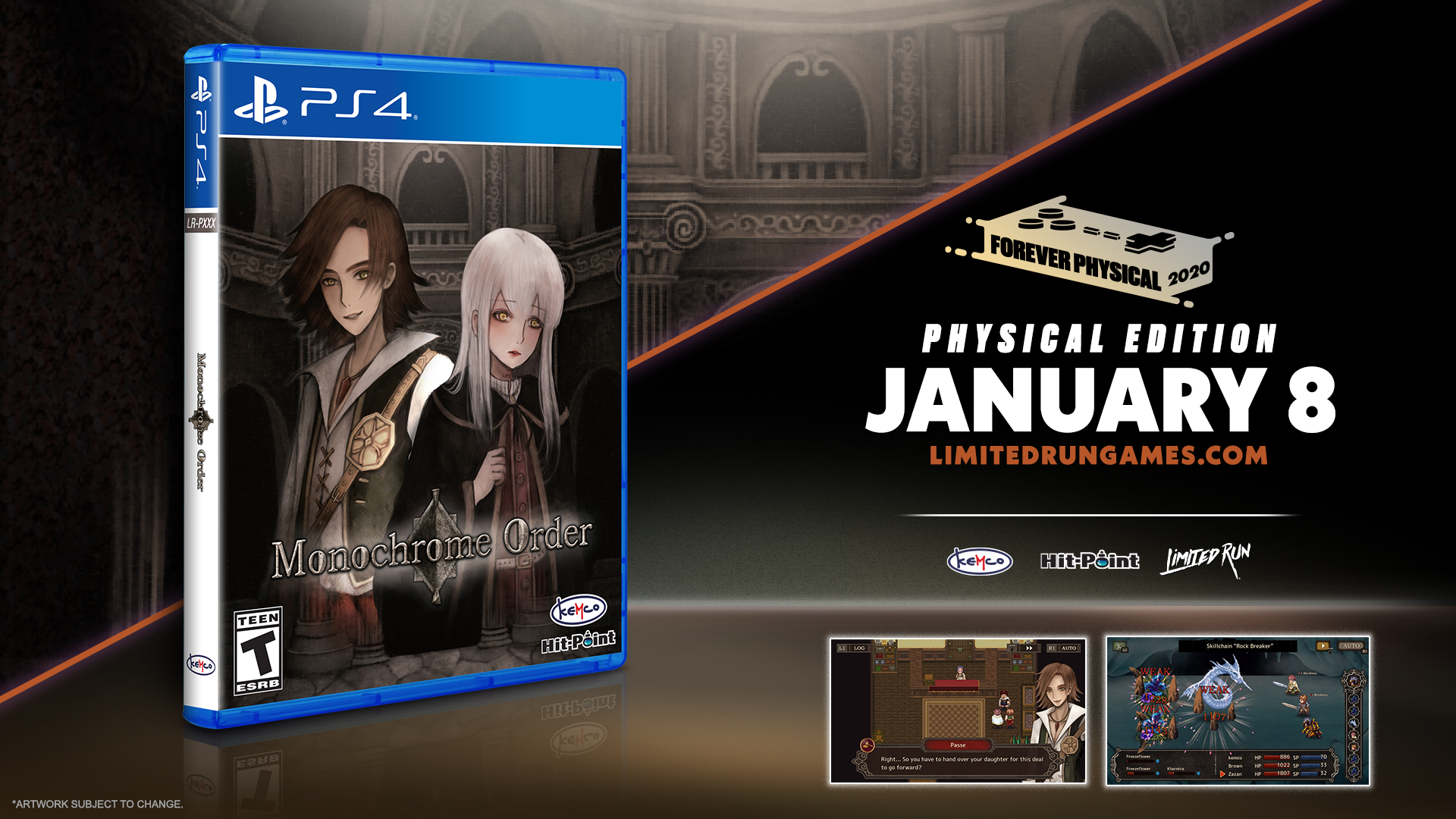 Limited Edition Monochrome Order PS4 Game - Exclusive Collectible for Gamers | Perfect for PS4 Gaming Enthusiasts and Collectors