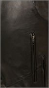 Milwaukee Leather Men's Vented Motorcycle Chaps with Stretch Thigh Panels - Black 2XS for Comfortable Riding & Outdoor Protection