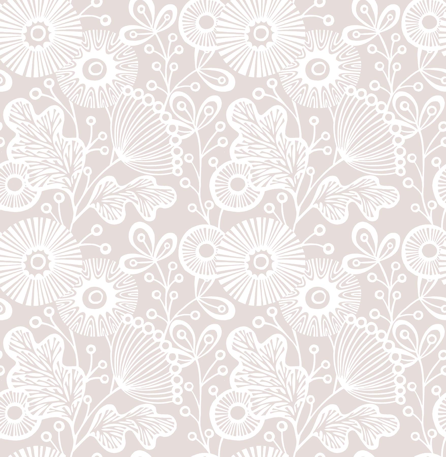 A-Street Prints 2821-25109 Ana Rose Floral Wallpaper - Self-Adhesive Peel & Stick Wallpaper for Bedroom, Living Room, Nursery Decor