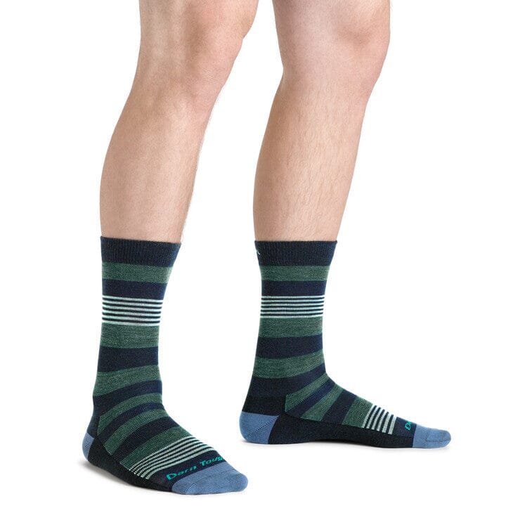 DARN TOUGH Men's Lightweight Oxford Crew Lifestyle Socks - Breathable & Durable for Hiking, Work & Everyday Comfort