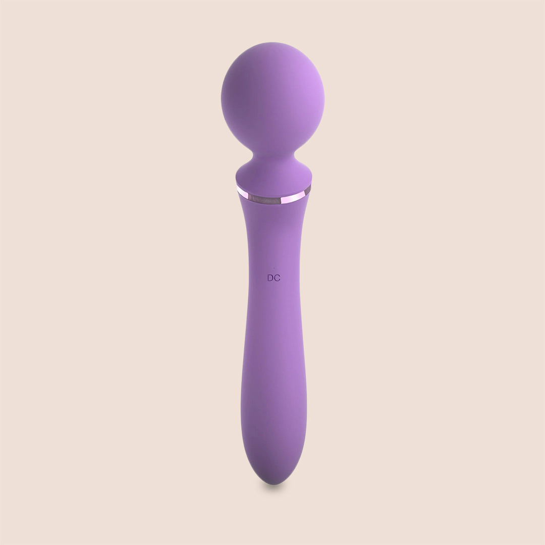 Fantasy for Her Dual Wand Massager with Vibrating Head & Handle - Perfect for Couples Massage, Relaxation & Intimate Moments