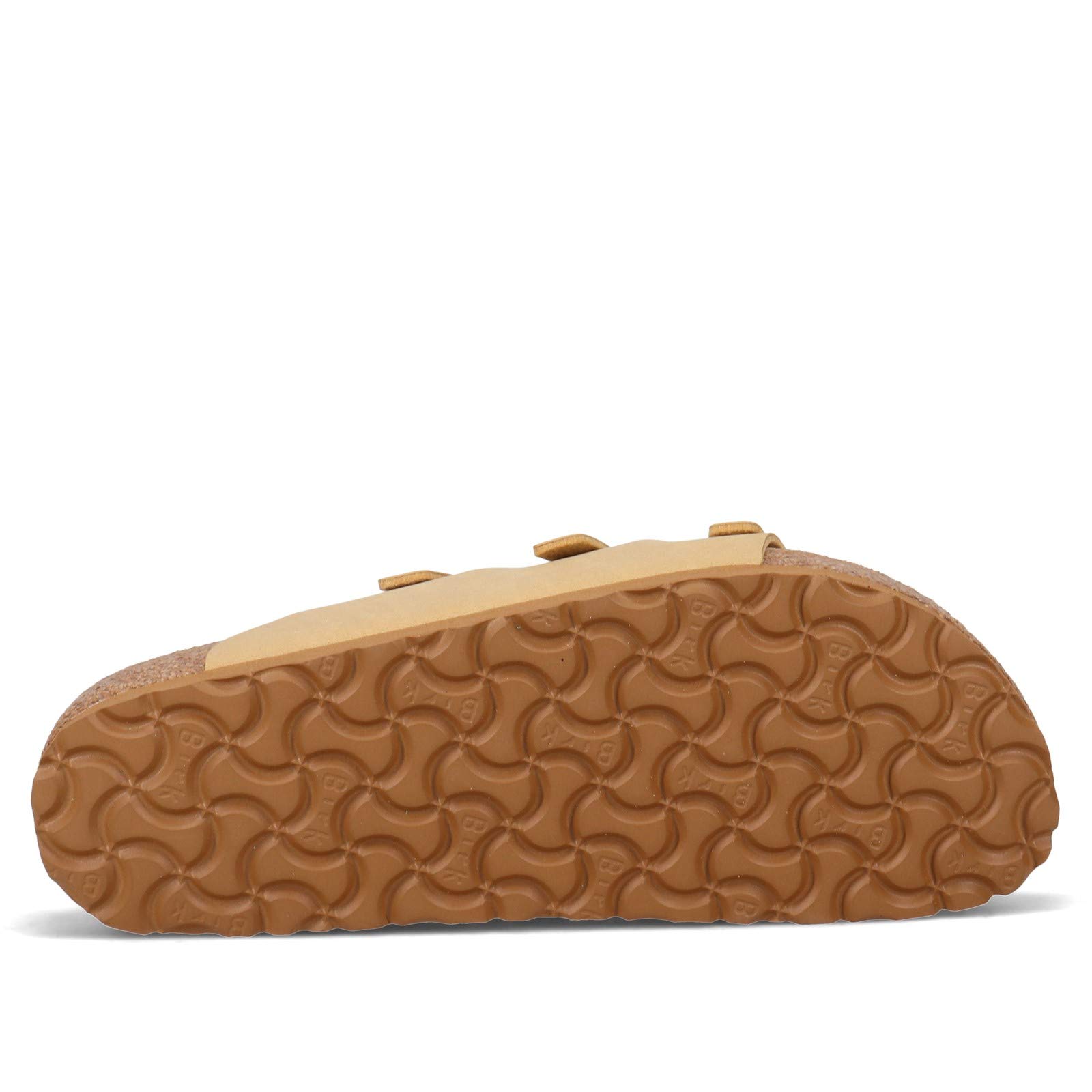 Birkenstock Florida Vegan Sandals for Women - Soft Footbed, Bb Latte Cream, Size 42 | Comfortable Summer Shoes for Beach, Travel & Casual Wear