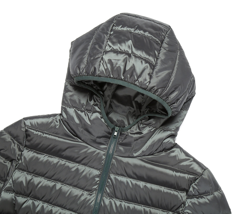 TARRAMARRA® Women's Yona Ultra Light Down Jacket - Warm Winter Puffer Coat for Outdoor Activities, Travel & Casual Wear
