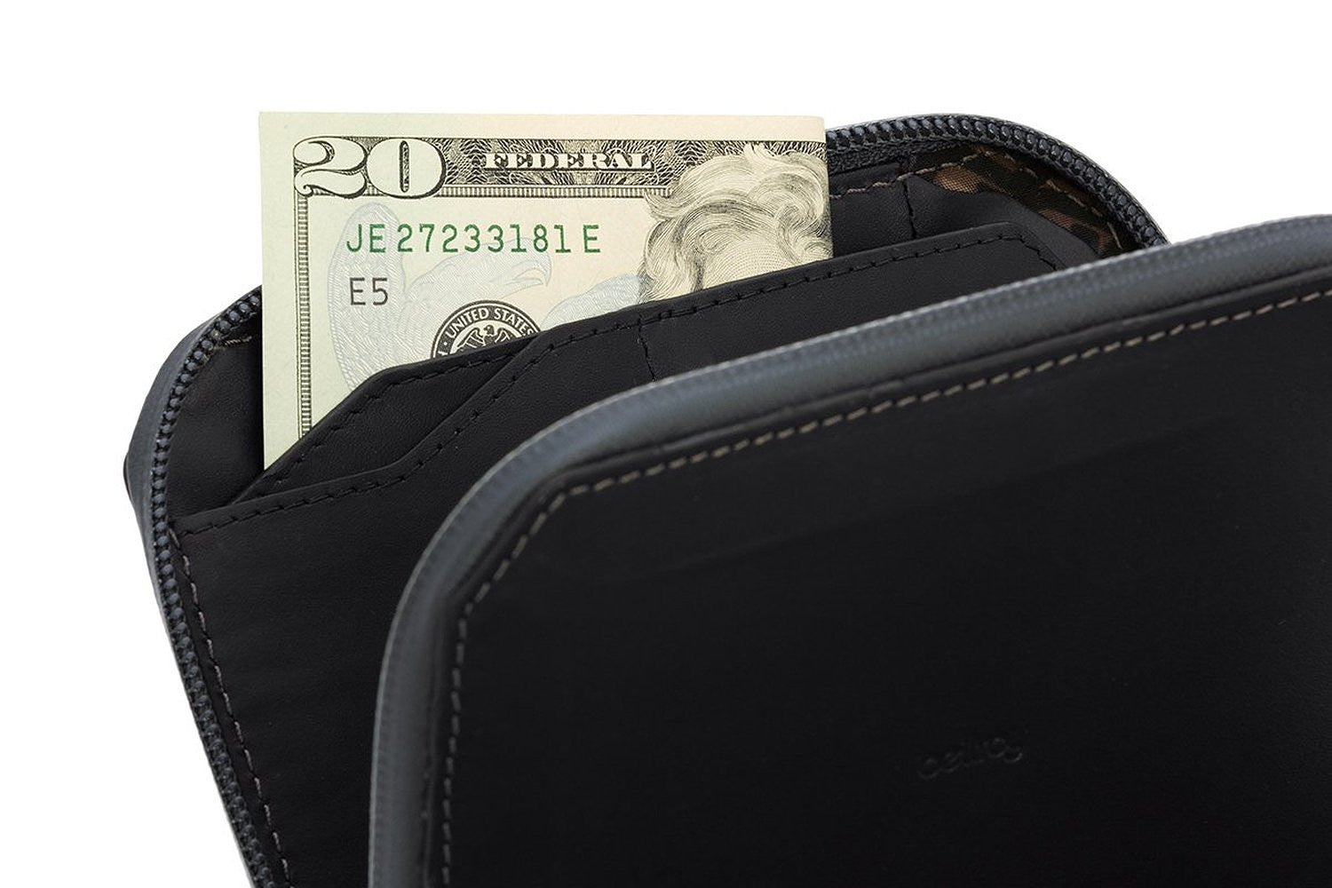 Bellroy Elements Travel Wallet - RFID Blocking Slim Leather Wallet for Men & Women | Perfect for Air Travel, Business Trips & Everyday Use