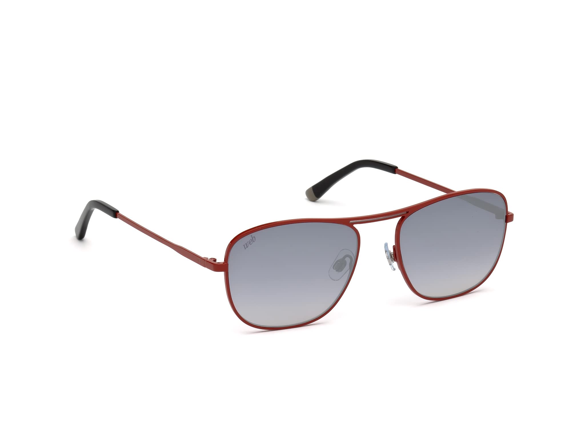 Unisex Adults WE0199 66C 55 Optical Frames in Red (ROSSO LUCFUMO SPECCHIATO) – Stylish & Lightweight Eyeglasses for Men & Women – Perfect for Reading, Work, and Everyday Fashion