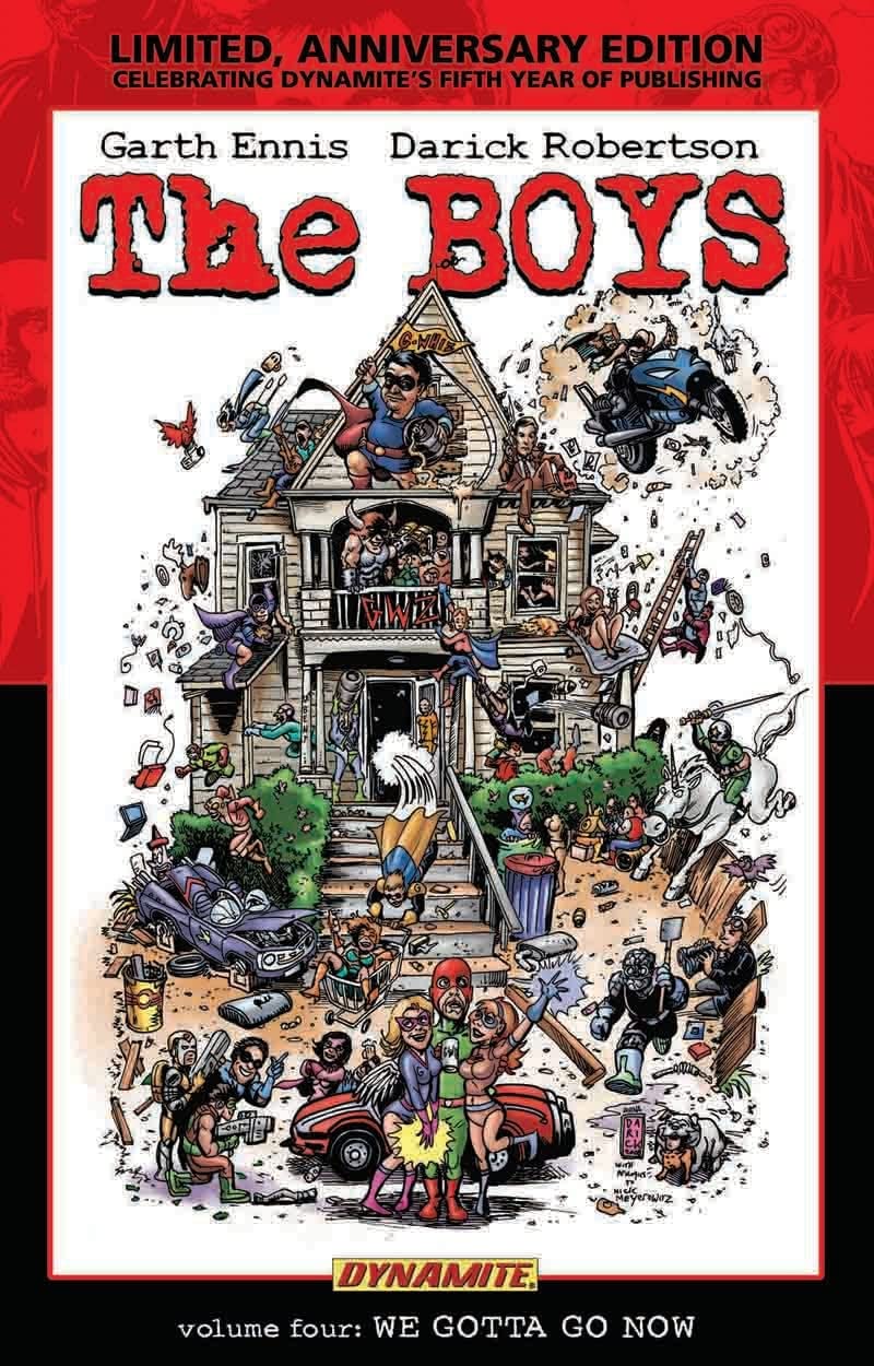 The Boys Vol. 4 Limited Edition HC - Comic Collectors & Fans Gift