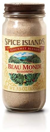 Island Spice Beau Monde Seasoning - 3.5 oz | Premium All-Purpose Seasoning Blend for Meats, Vegetables & Soups | Perfect for Grilling, Roasting & Everyday Cooking