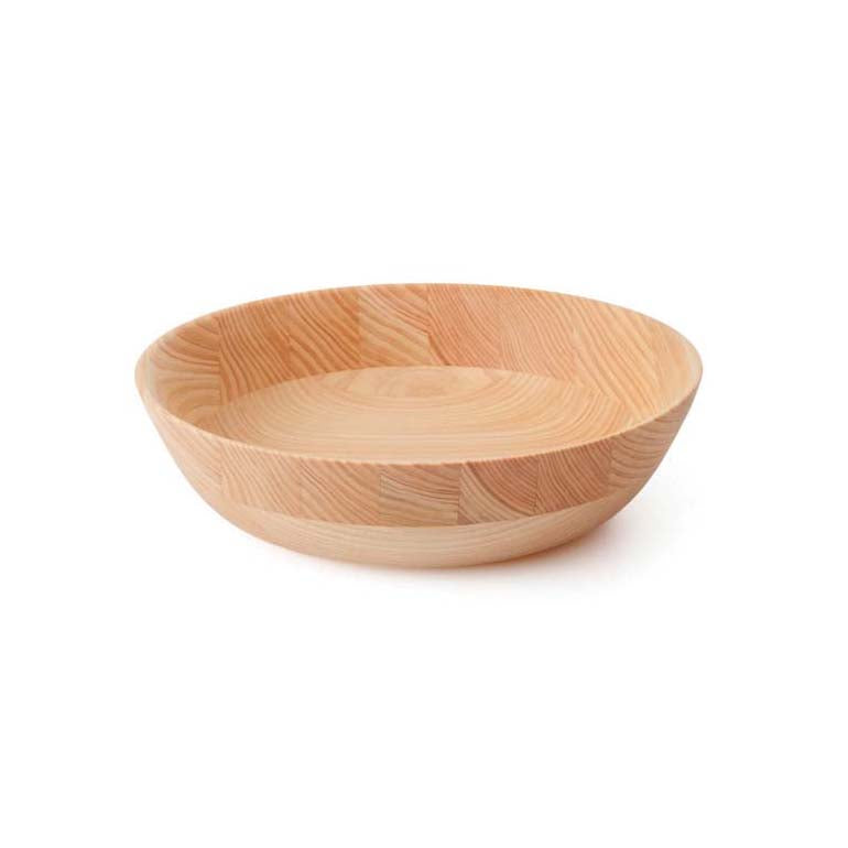 Premium Hikiyose Wooden Dish - Handcrafted Japanese Style Serving Bowl for Sushi, Noodles & Salad - Perfect for Home Dining & Party Entertaining