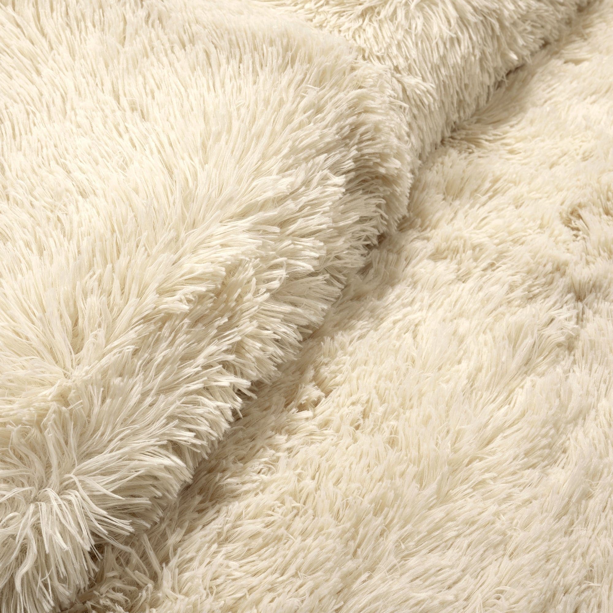 Emma Faux Fur Comforter Set - Soft & Luxurious Bedding Collection for Winter - Queen/King Size - Perfect for Cozy Bedrooms, Guest Rooms & Winter Home Decor