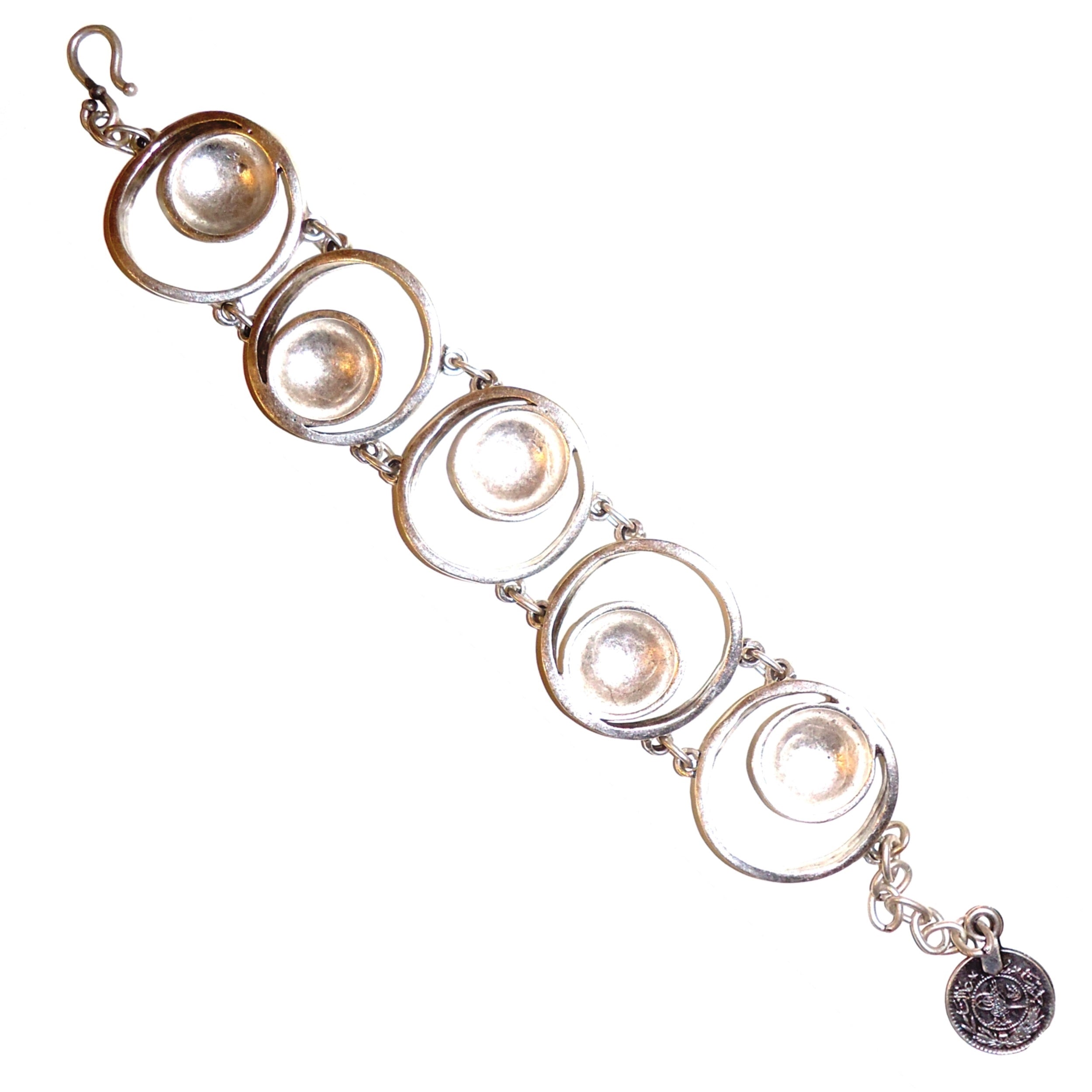 Rings of Love Bracelet - Elegant Stackable Jewelry for Women, Romantic Gift for Her - Perfect for Anniversaries, Valentine's Day & Date Nights