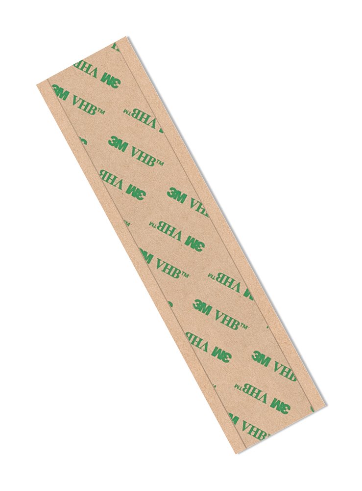 3M VHB F9473PC Adhesive Transfer Tape - 0.75 Inch x 7 Inch, 100 Pack | Heavy Duty Permanent Bonding Tape | Clear Double Sided Tape for Signage, Automotive Trim, Home Decor & DIY Projects