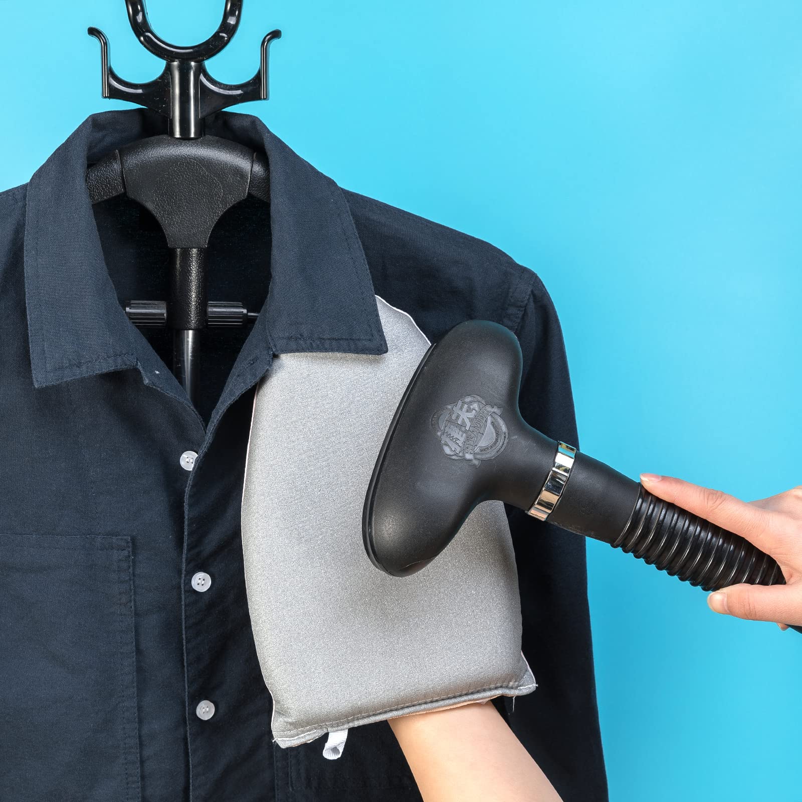 Heat Resistant Garment Steamer Gloves - Anti Steam Ironing Mitt for Clothes, Professional Garment Steamer Accessories - Perfect for Home Laundry, Dry Cleaning & Professional Tailoring