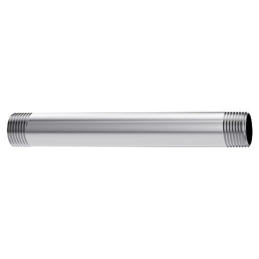 Moen 6-Inch Straight Shower Arm in Chrome Finish (Model 116651) - Perfect for Bathroom Renovation & Modern Shower Installation