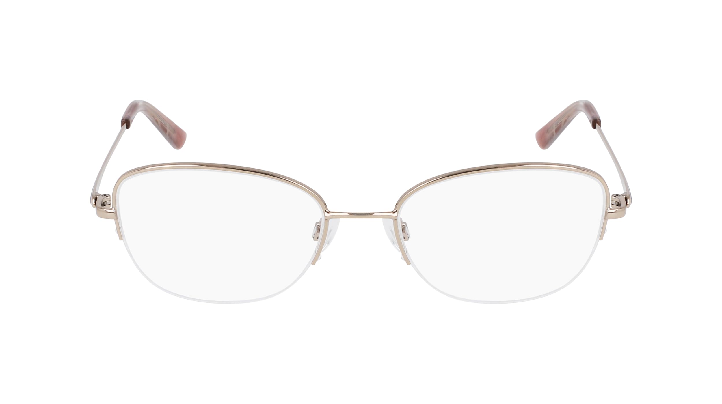 Flexon W 3037 770 Eyeglasses in Shiny Rose Gold - Lightweight & Durable Frame for Women | Perfect for Work, Reading & Everyday Wear