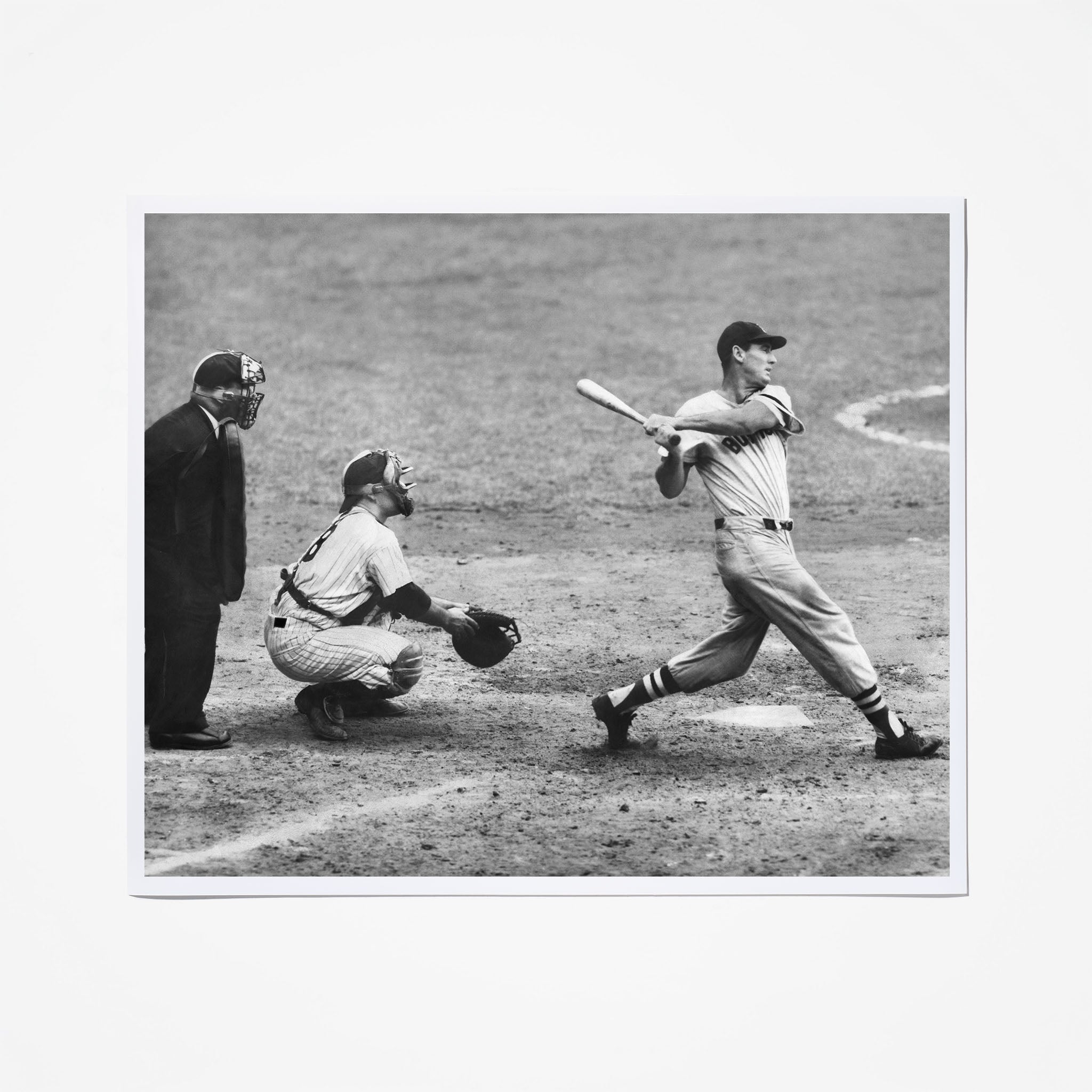 Ted Williams Baseball Memorabilia - Rare Collectible for Fans & Sports Enthusiasts - Perfect for Display in Man Cave or Sports Themed Room
