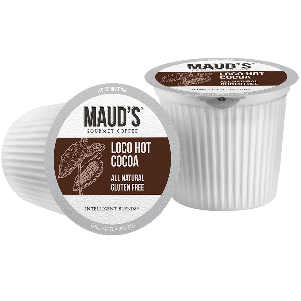 Premium Maud's Dark Hot Chocolate Pods - Rich & Intense Flavor - Perfect for Keurig Machines - Ideal for Cozy Nights & Winter Mornings