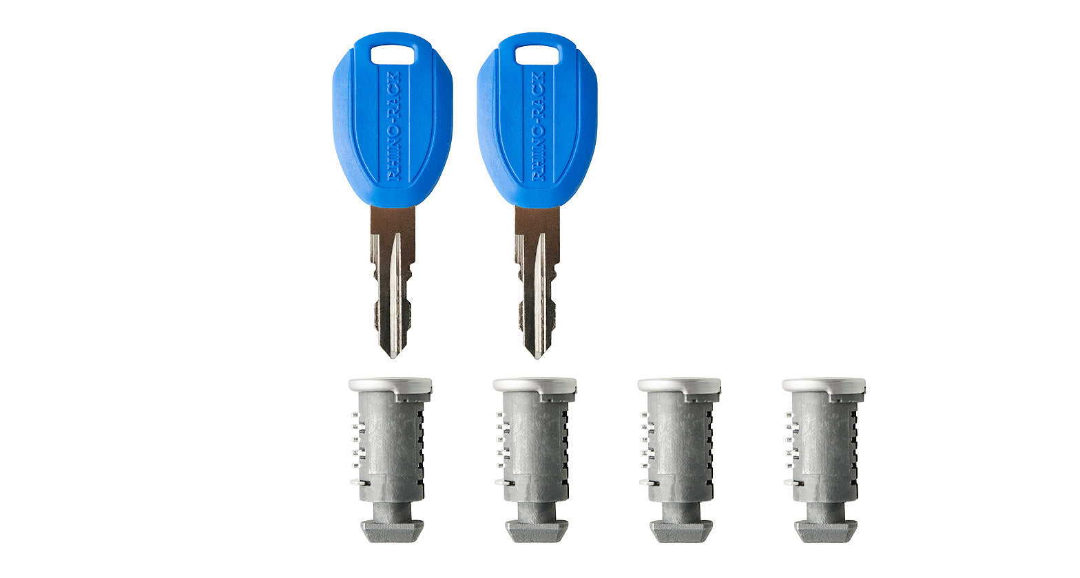 Rhino Rack Master Key Set - Universal Roof Rack & Cargo Carrier Keys - Perfect for Outdoor Adventures & Travel Gear Access