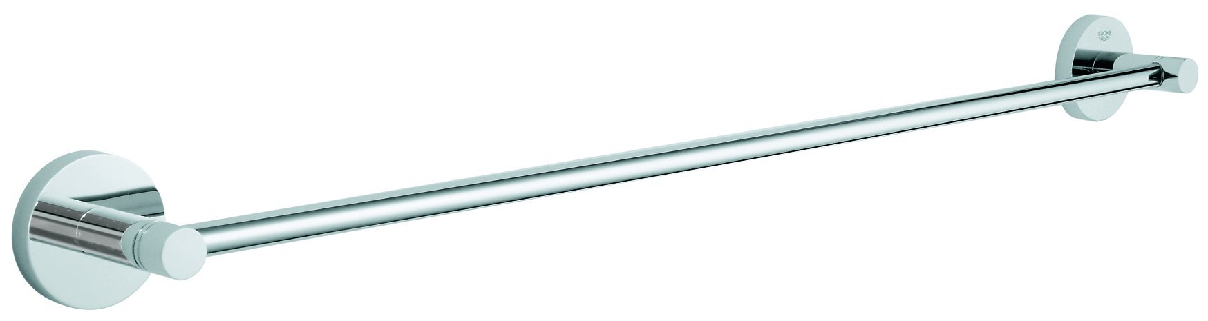 24-Inch Stainless Steel Towel Bar - Rustproof Bathroom Essentials for Hanging Towels, Robes & Clothes - Perfect for Bathroom, Spa, Gym & Home Decor