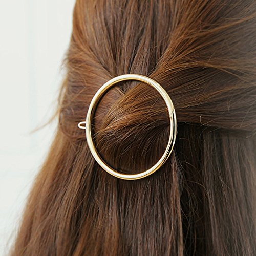Sonpal Fashionable Gold Hair Clips for Women & Girls - 4 Pack Hair Pins Set with Unique Shapes - Perfect for Parties, Weddings & Everyday Styling