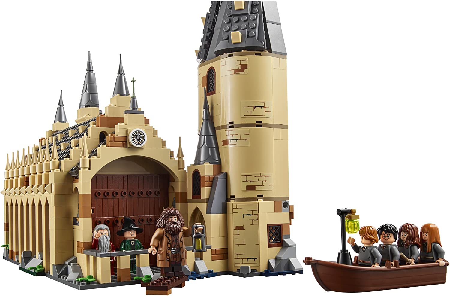 LEGO Harry Potter Hogwarts Great Hall 75954 Building Kit - Collectible Castle Model with 10 Minifigures for Kids & Adults - Perfect for Harry Potter Fans & Creative Play