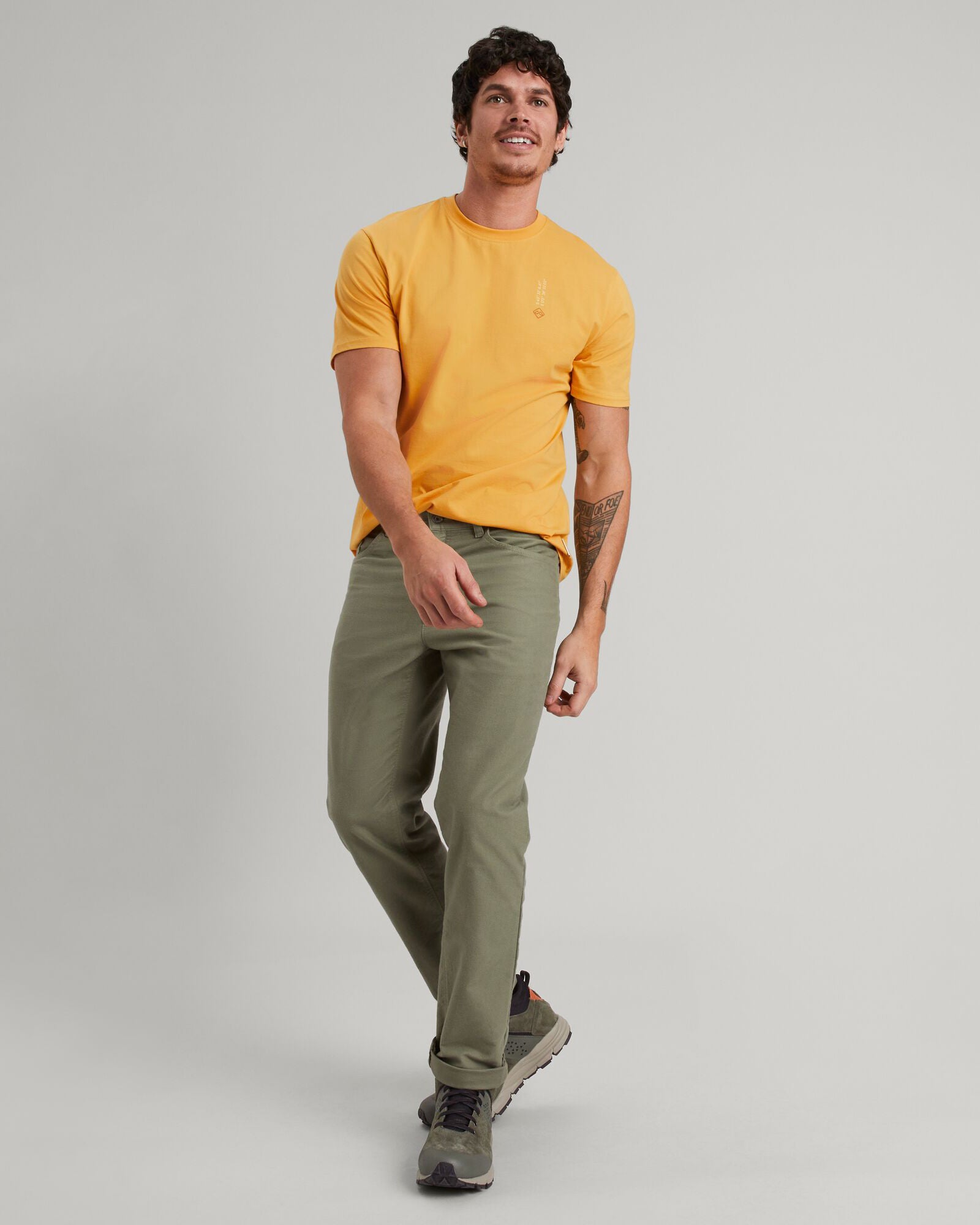 Men's Flight Moleskin Pants - Comfortable Travel & Outdoor Adventure Trousers for Hiking, Camping & Casual Wear - Beech Color