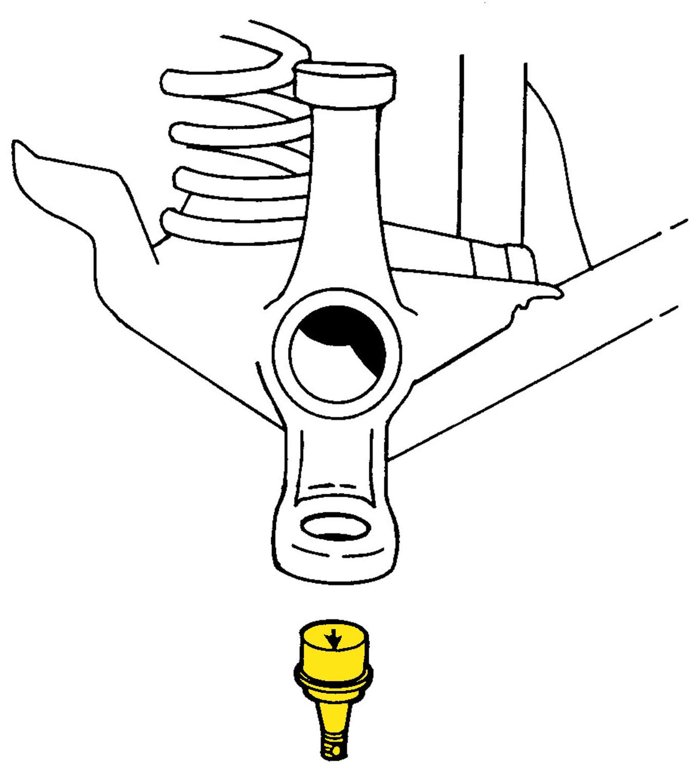 MOOG K7429 Front Lower Suspension Ball Joint Replacement for Jeep Grand Cherokee 2005-2010 - Improves Ride Quality & Handling for Off-Road & Daily Driving