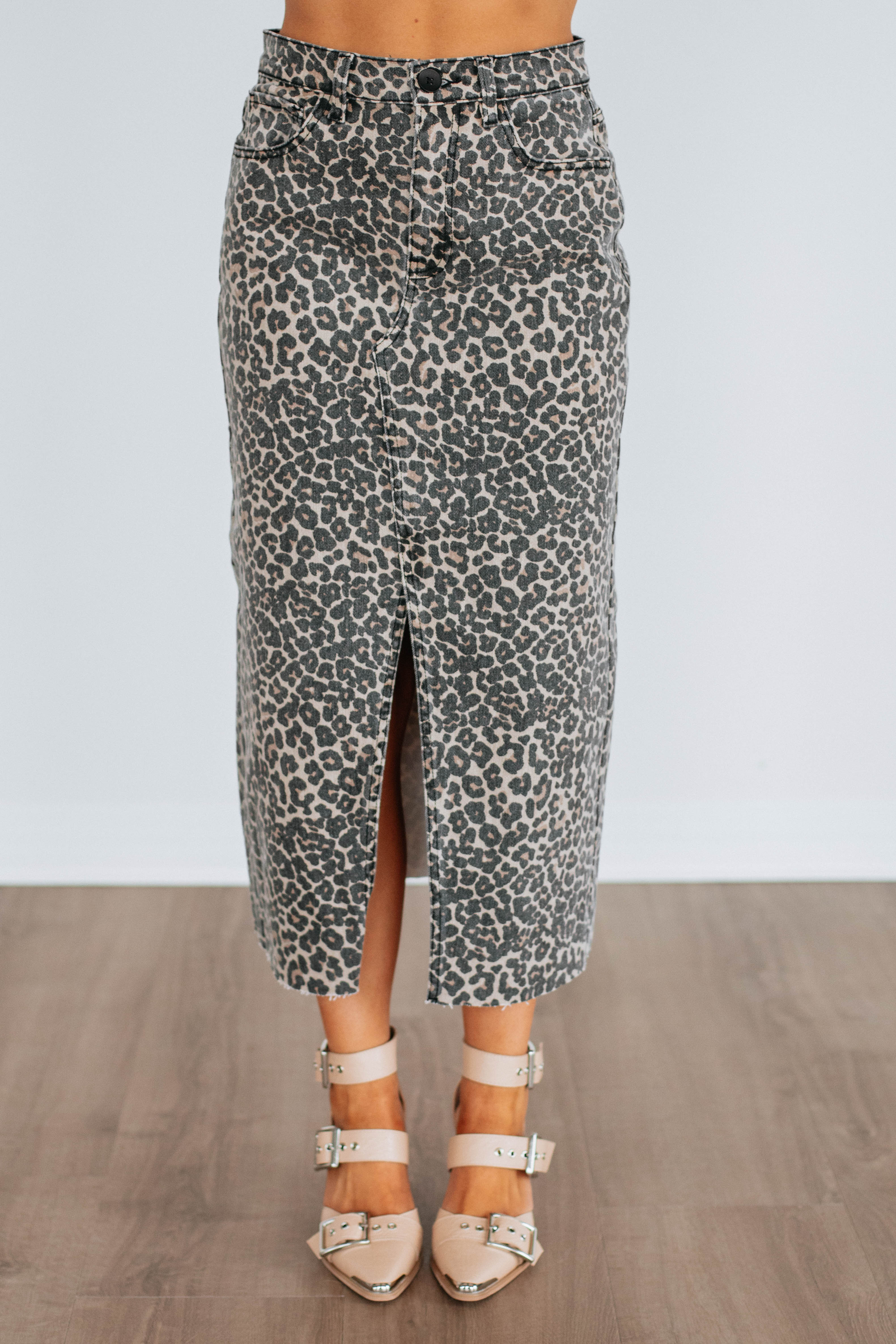 Desirae Leopard Print Skirt for Women - Fashion Animal Print Mini Skirt for Party, Night Out, and Casual Wear