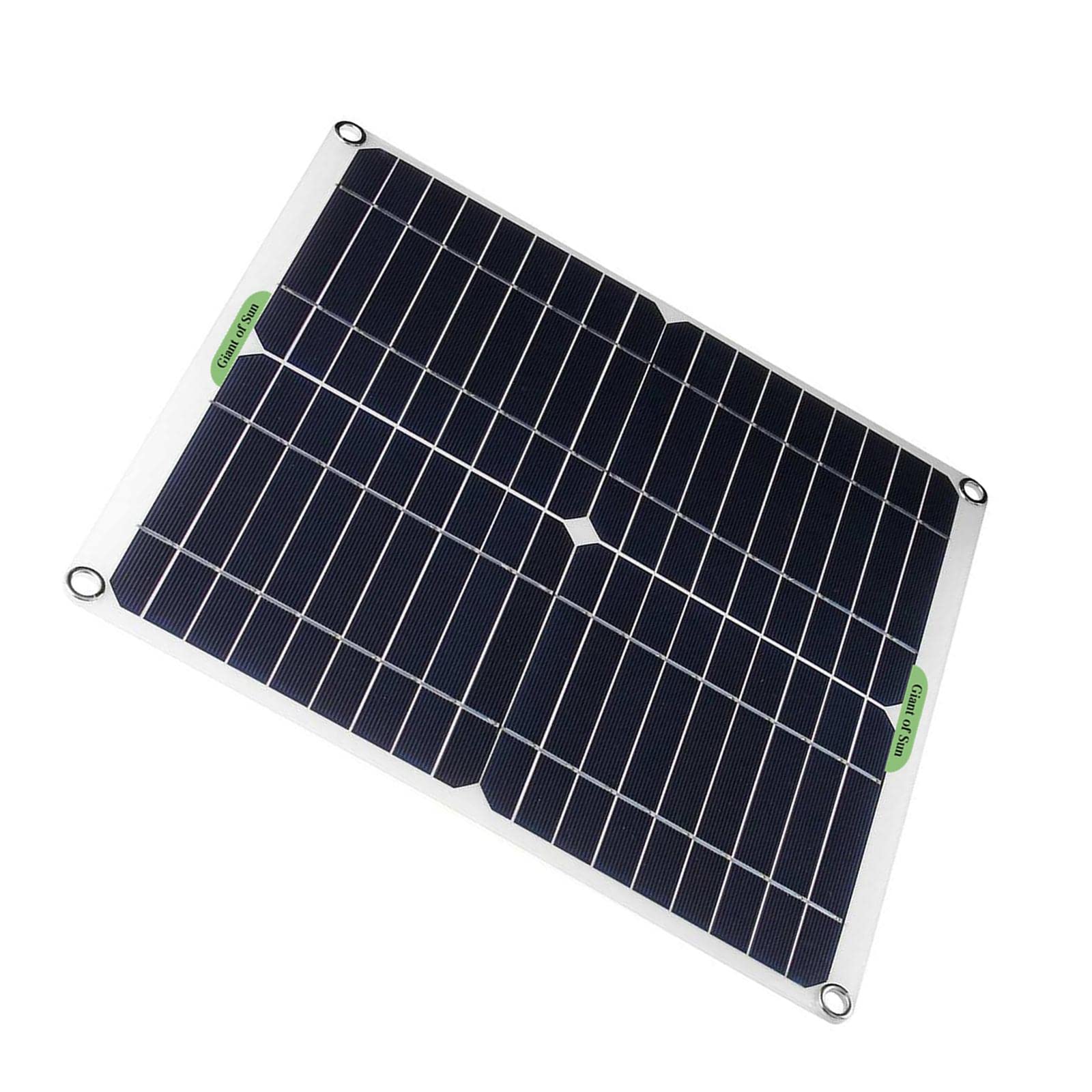 200W Polycrystalline Solar Panel - 5V 6A Compact & Portable, High Efficiency PV Module for Battery Charging - Ideal for Boats, Caravans, RVs, Camping & Off-Grid Power (10A Controller Included)