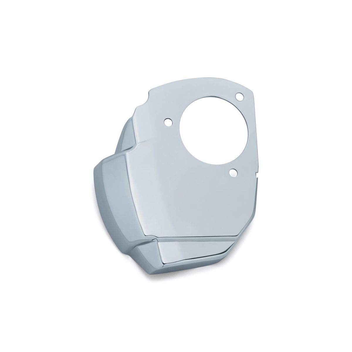 Kuryakyn Precision™ Throttle Servo Motor Cover - Chrome Plated Motorcycle Engine Accessory for Harley Davidson & Cruiser Bikes - Protects Against Dust & Debris While Riding