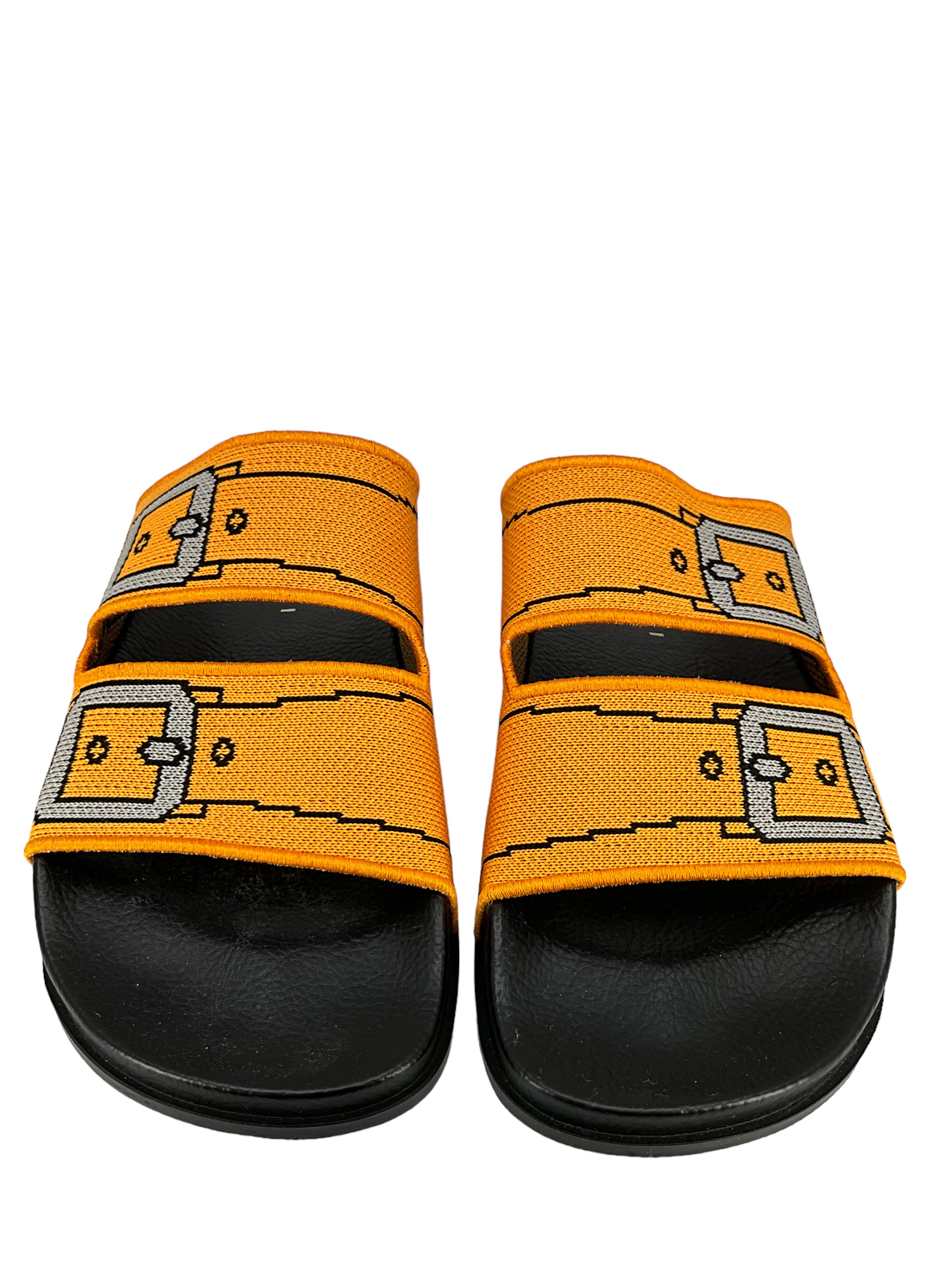 MARNI Knitted Belt Buckle Printed Birkenstock Sandals Women's Size 6 - Comfortable Summer Casual Shoes for Beach, Vacation & Everyday Wear