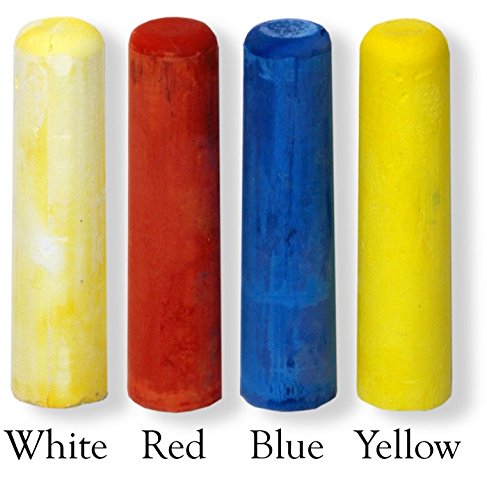 48 Inch Adjustable Chalk Stick with White Chalk - PC90CHKSTICK - Perfect for Teachers, Artists & Outdoor Chalkboard Writing
