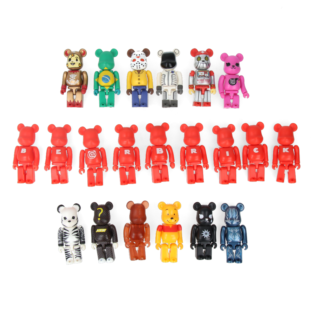Bearbrick Series 3 Collectible Toy Figures - Limited Edition Vinyl Art Toys for Display & Decoration | Perfect for Home Office, Shelf Decor, and Anime Collections