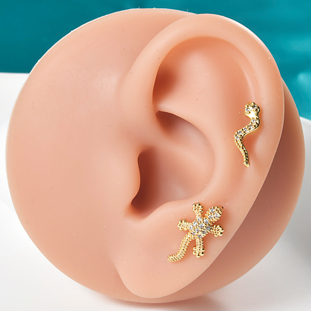 20G Pearl Cartilage Piercing Studs for Helix, Conch & Ear - Hypoallergenic Surgical Steel Jewelry for Women & Men | Perfect for Daily Wear & Special Occasions
